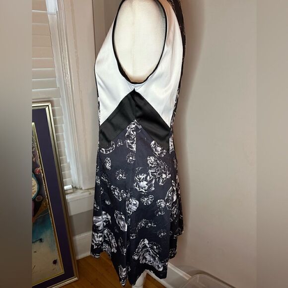 Prabal Gurung Floral A-Line Dress Size 8 - Picture 3 of 11